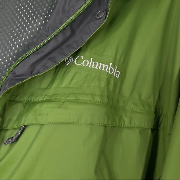 COLUMBIA Men’s XXL Outdoor Camping Fishing Hiking Hooded Zip Up Jacket